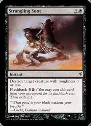 Magic the Gathering: Duel Decks: Sorin vs. Tibalt (Base Set) card 65 Strangling Soot