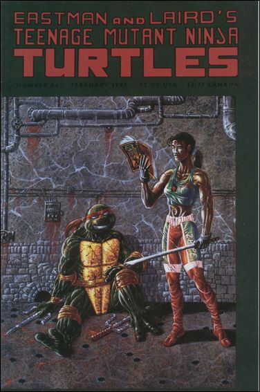 Teenage Mutant Ninja Turtles (1984) issue 44 Wraparound Cover