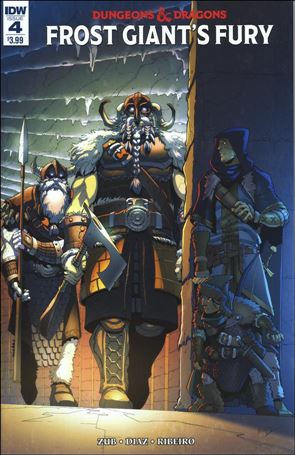 Dungeons & Dragons: Frost Giant's Fury issue 4 Max Dunbar Cover