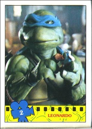 Teenage Mutant Ninja Turtles Movie (Base Set) card 2 Leonardo