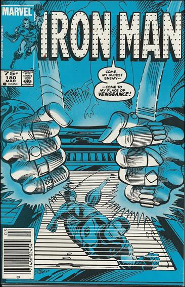 Iron Man (1968) issue 180-B Canadian Price Cover