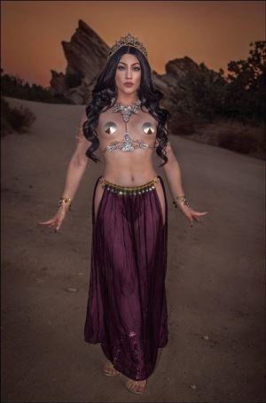Dejah Thoris Versus John Carter issue 5-J 1:15 Virgin Cosplay Photo Cover
