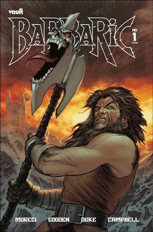 Barbaric issue 1-F Richard Pace 1:30 Cover