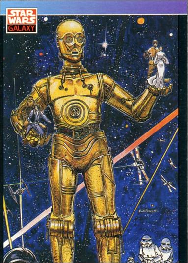 Star Wars Galaxy: Series 1 (Base Set) card 111 Jean 'Moebius' Giraud