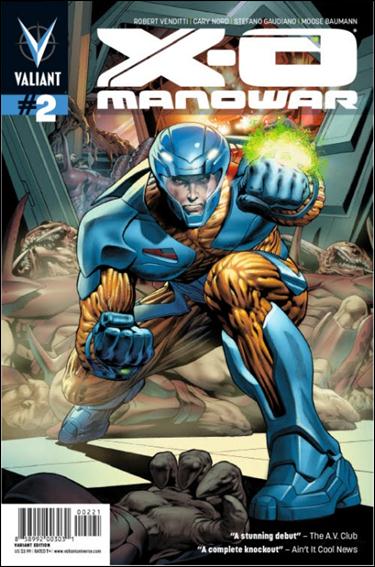 X-O Manowar (2012)  issue 2-B Arturo Lozzi 1:20 Cover