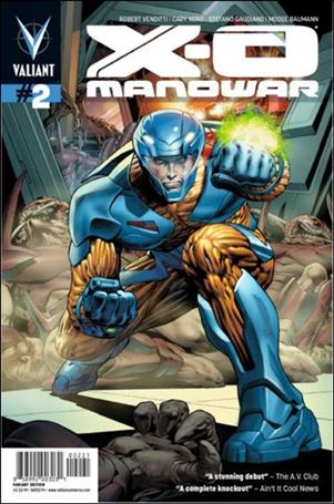 X-O Manowar (2012)  issue 2-B Arturo Lozzi 1:20 Cover