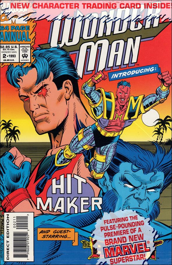 Wonder Man Annual  issue 2 Polybagged w/ Trading Card
