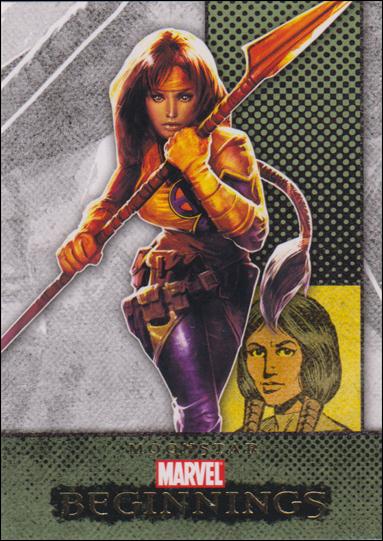 Marvel Beginnings: Series 1 (Base Set) card 138 Moonstar