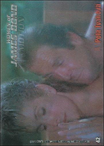 Women of James Bond in Motion (Base Set) card 42 A View To A Kill - Pola Ivanova