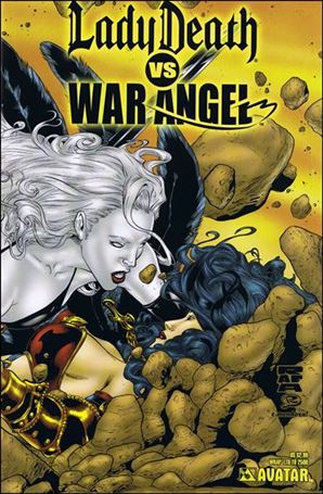 Lady Death vs War Angel issue 1-E Wraparound Cover 1/2500