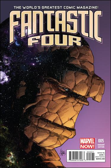 Fantastic Four (2013) issue 5-B Mike Deodato Jr. 1:50 Cover