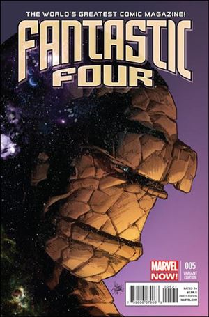 Fantastic Four (2013) issue 5-B Mike Deodato Jr. 1:50 Cover