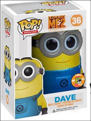 POP! Movies figure 36-B Dave (Metallic) SDCC 2013 1/1008