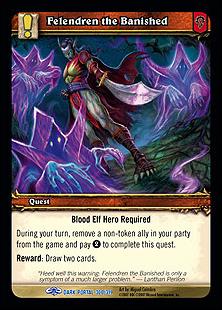 World of Warcraft: Through the Dark Portal (Base Set) card 300 Felendren the Banished