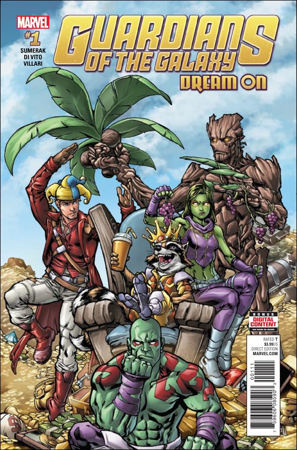 Guardians of the Galaxy: Dream On issue 1 Michael Ryan Cover