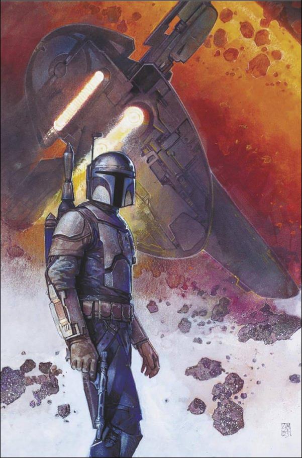 Star Wars: Bounty Hunters issue 37-F Alex Maleev 1:100 Jango Fett Virgin Cover