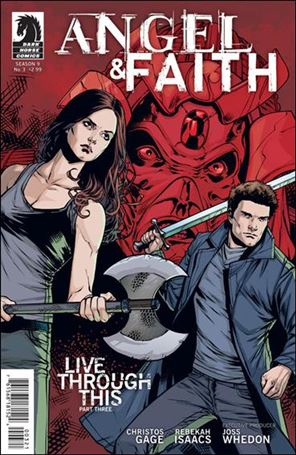Angel & Faith issue 3-B Rebekah Isaacs Cover
