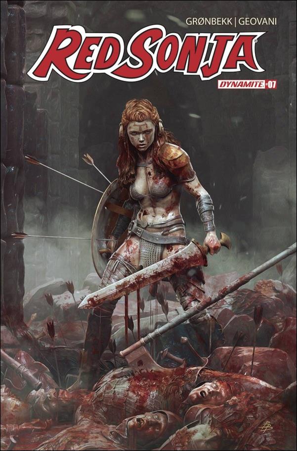 Red Sonja (2023) issue 7-B Björn Barends Cover