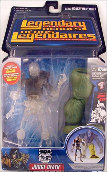 Legendary Comic Book Heroes (Monkeyman Series) figure 3-B Judge Death (Clear)