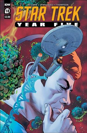 Star Trek: Year Five issue 18 Stephen Thompson Cover