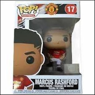 Pop! Football (Soccer) figure 17 Marcus Rashford