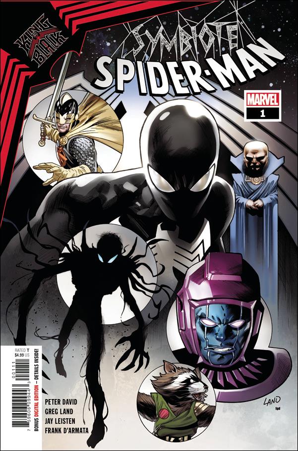 Symbiote Spider-Man: King in Black issue 1 Greg Land Cover