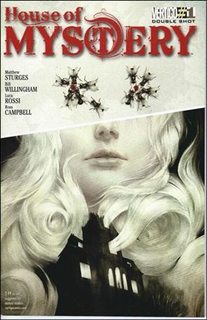 House of Mystery (2008) issue 1-C Sam Weber Cover (Vertigo Double-Shot/ flip-book)