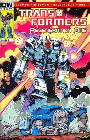 Transformers: Regeneration One issue 83-B Guido Guidi Cover