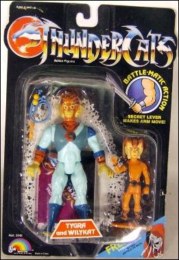 ThunderCats (1985) figure 12 Tygra (Old) and Wilykat