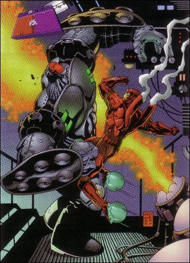 Marvel vs WildStorm (Base Set) card 88 Techno-Shock!