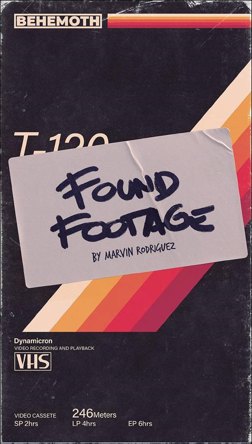 Found Footage issue 1-B Limited Edition Cover 1/500