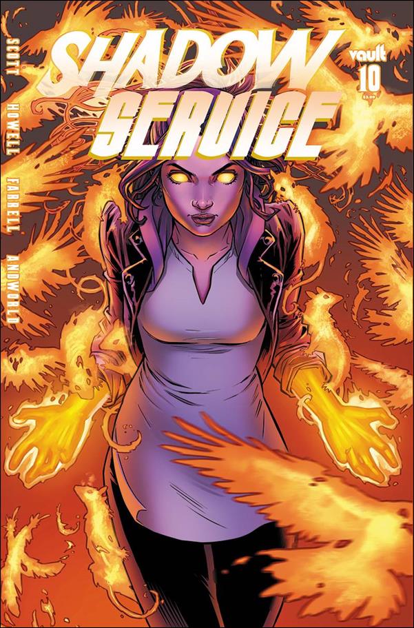 Shadow Service issue 10-B Rebekah Isaacs Cover