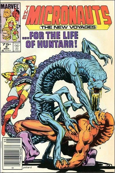 Micronauts (1984) issue 8-B Canadian Price Cover