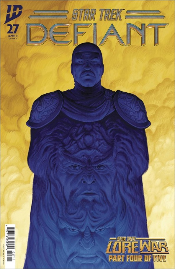 Star Trek: Defiant issue 27 Malachi Ward Cover