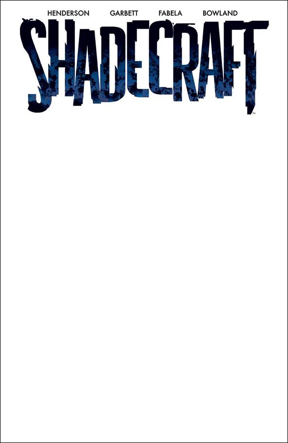 Shadecraft issue 1-C Blank/Sketch Cover