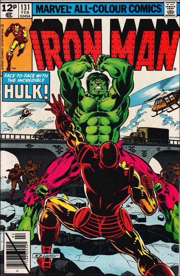 Iron Man (1968) issue 131-B UK Price Cover