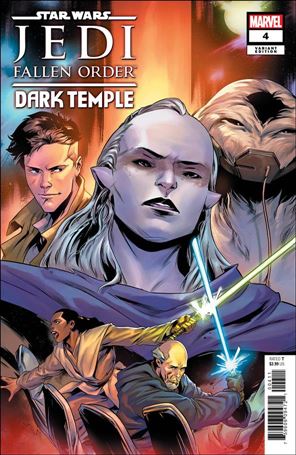 Star Wars: Jedi Fallen Order - Dark Temple issue 4-B Paolo Villanelli 1:10 Cover