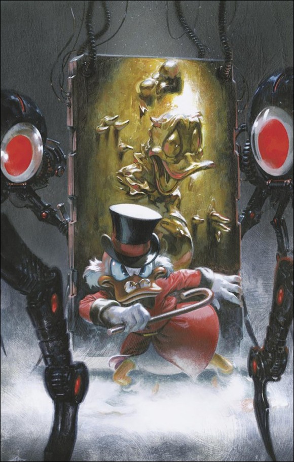 Uncle Scrooge: Earth's Mightiest Duck issue 1-E Gabriele Dell'Otto Virgin 1:100 Cover