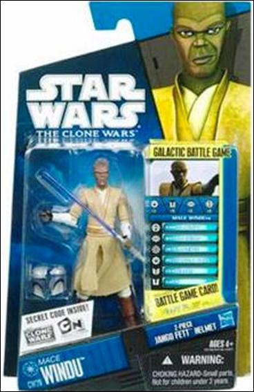 Star Wars: The Clone Wars Collection 3 3/4" Figures (2010) figure CW20 Mace Windu