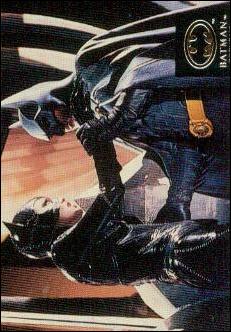 Batman Returns Stadium Club (Base Set) card 58 Batman & Catwoman