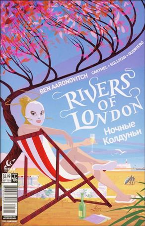 Rivers of London: Night Witch issue 5-B Rian Hughes Cover
