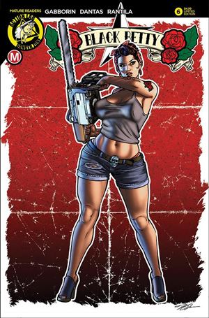 Black Betty issue 6-C Joel Adams Standard Cover