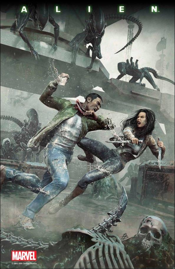 Alien (2022) issue 5 Bjorn Barends Cover