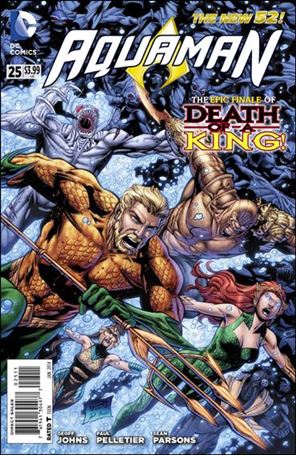 Aquaman (2011) issue 25 Standard Cover