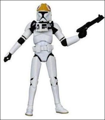 Star Wars: The Black Series (3 3/4" Figures) figure 08-B Clone Pilot Loose