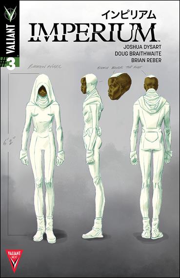 Imperium issue 3-D Doug Braithwaite 1:20 Character Design Cover 1/330