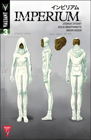 Imperium issue 3-D Doug Braithwaite 1:20 Character Design Cover 1/330