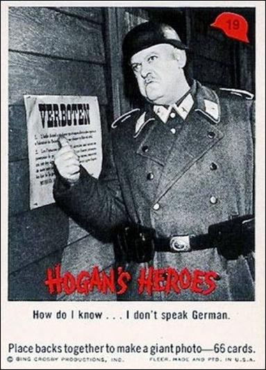 Hogan's Heroes (Base Set) card 19 How Do I Know . . . I Don't Speak German.