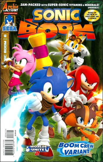 Sonic Boom issue 6-B SEGA Cover