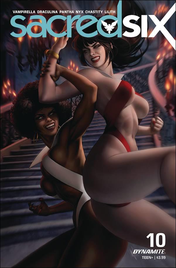 Sacred Six issue 10-E Warren Louw Cover